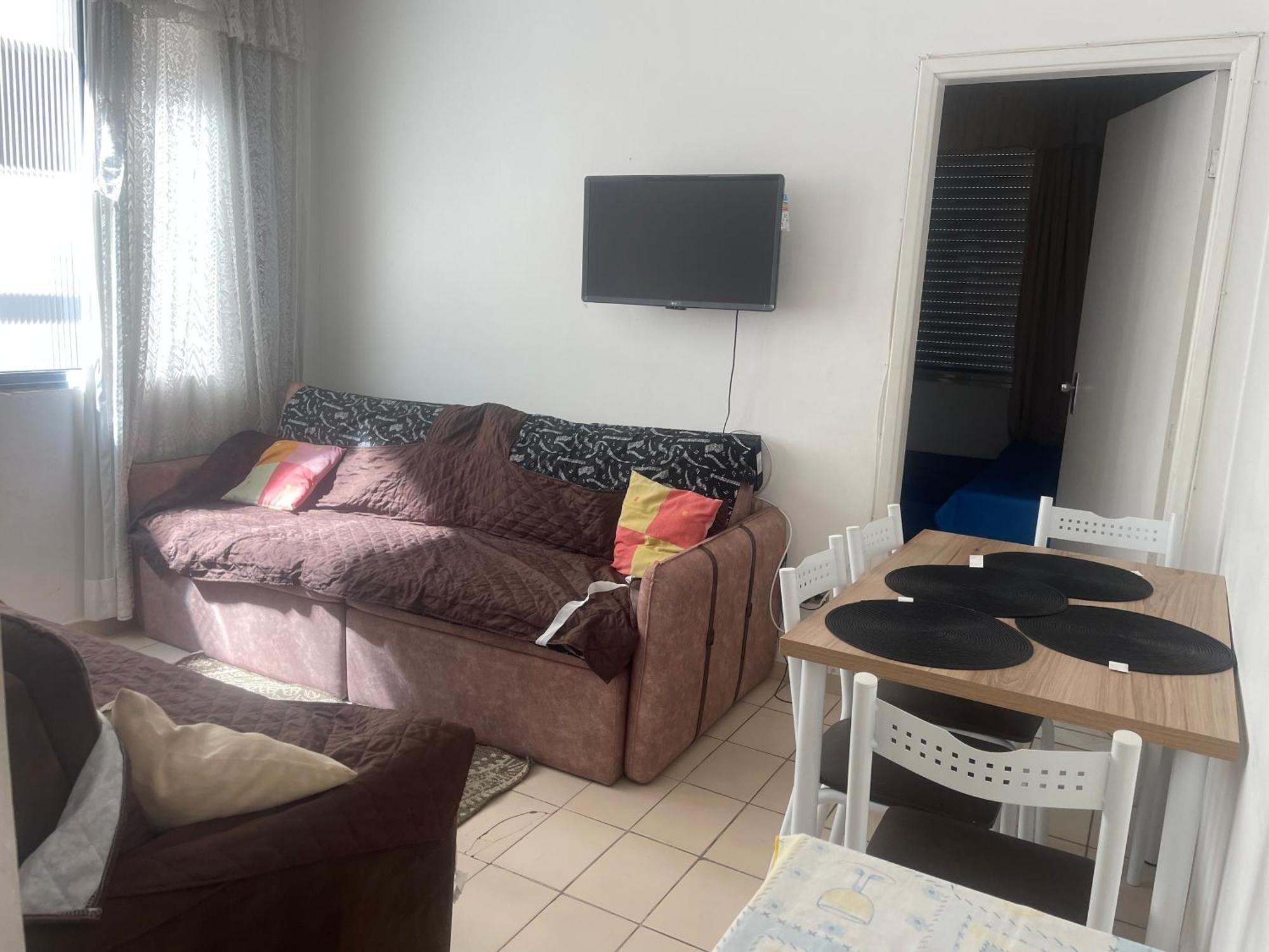 Apto Canto Do Forte Pg Av Mallet Wifi Tv Smart Apartment Praia Grande  Luaran gambar